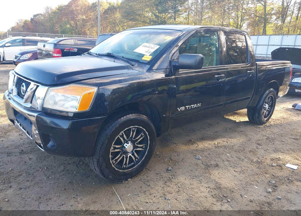 2009 NISSAN TITAN SE VIN: 1N6BA07D59N317249