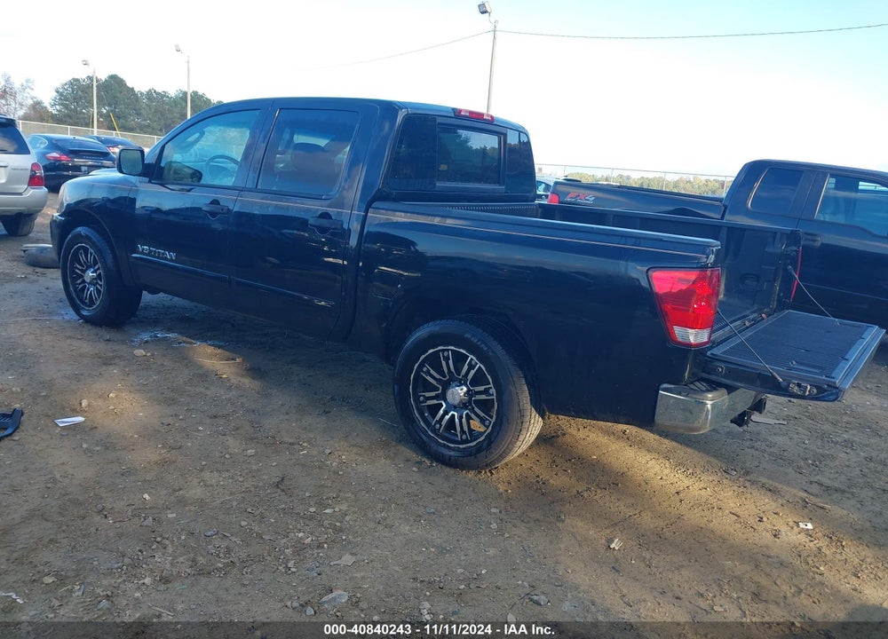2009 NISSAN TITAN SE VIN: 1N6BA07D59N317249