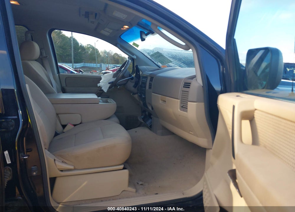 2009 NISSAN TITAN SE VIN: 1N6BA07D59N317249