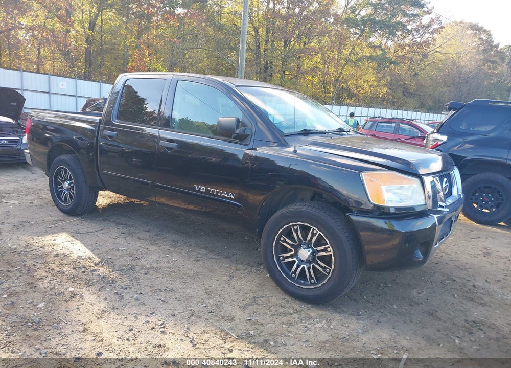 2009 NISSAN TITAN SE VIN: 1N6BA07D59N317249