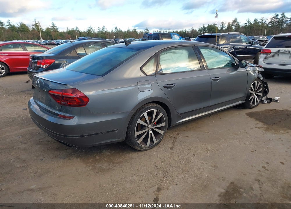 2018 VOLKSWAGEN PASSAT 3.6L V6 GT VIN: 1VWJM7A38JC035019