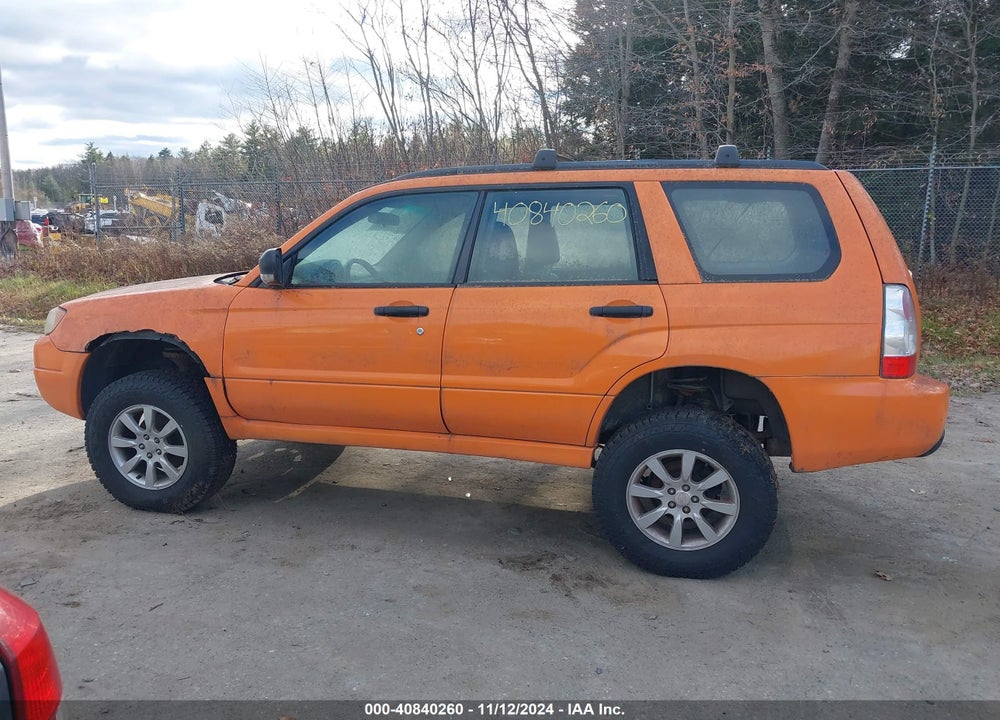 2007 SUBARU FORESTER 2.5X VIN: JF1SG65647H700660