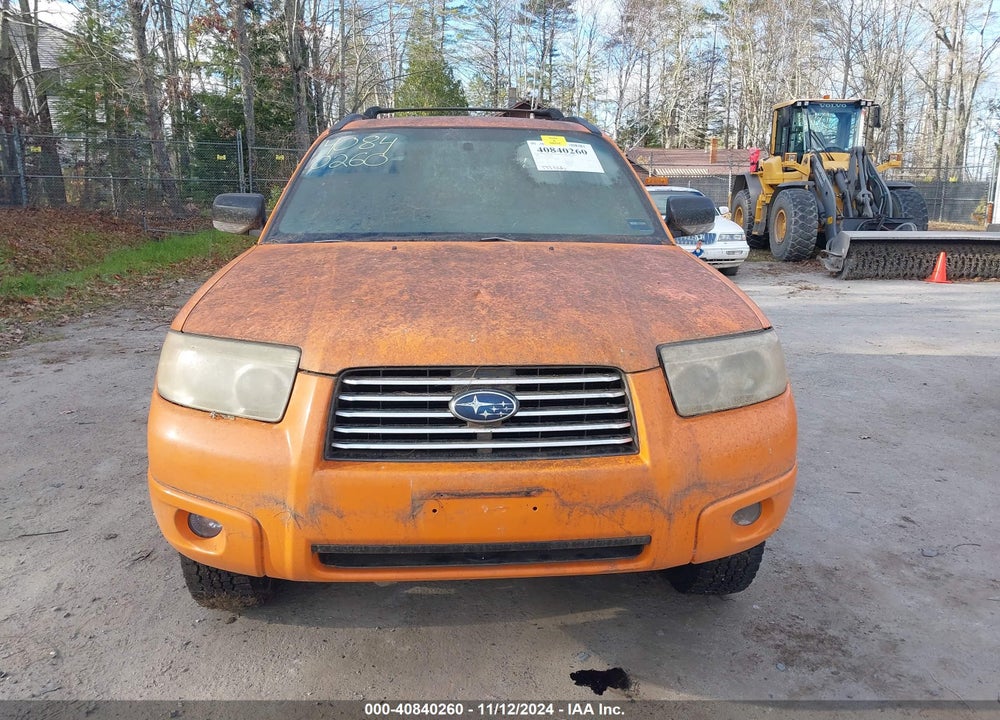 2007 SUBARU FORESTER 2.5X VIN: JF1SG65647H700660