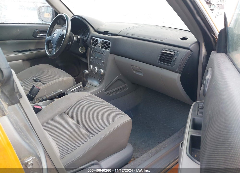 2007 SUBARU FORESTER 2.5X VIN: JF1SG65647H700660