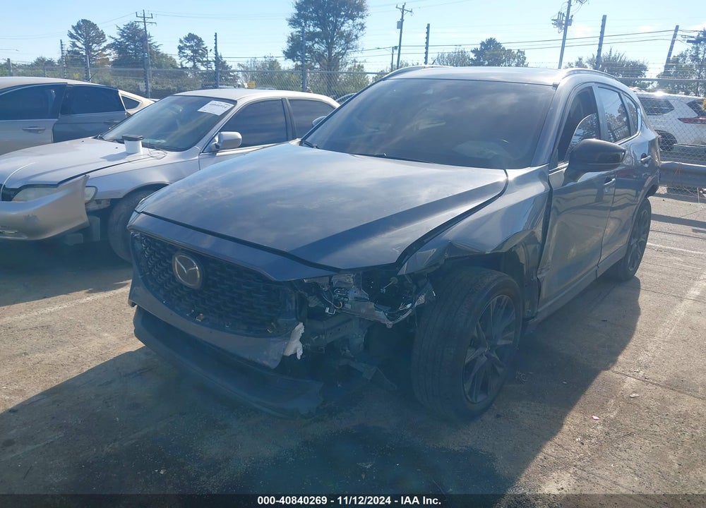 2022 MAZDA CX-5 2.5 S CARBON EDITION VIN: JM3KFBCM1N0531210