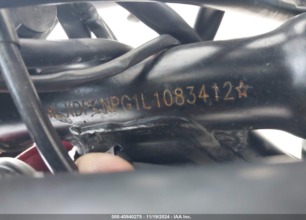 2020 DONGFANG DF250RTR VIN: LXDPCNPG1L1083412