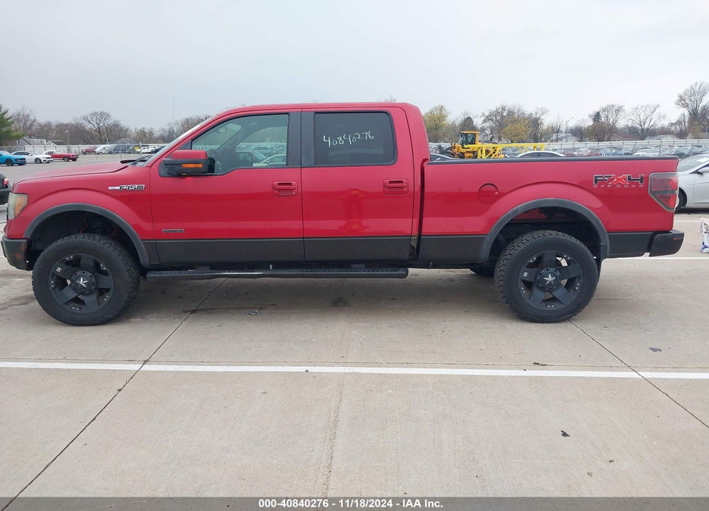 2011 FORD F-150 FX4 VIN: 1FTFW1ET9BFB27413