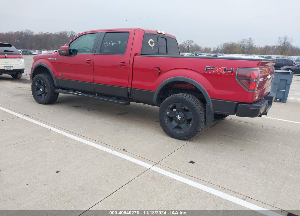 2011 FORD F-150 FX4 VIN: 1FTFW1ET9BFB27413