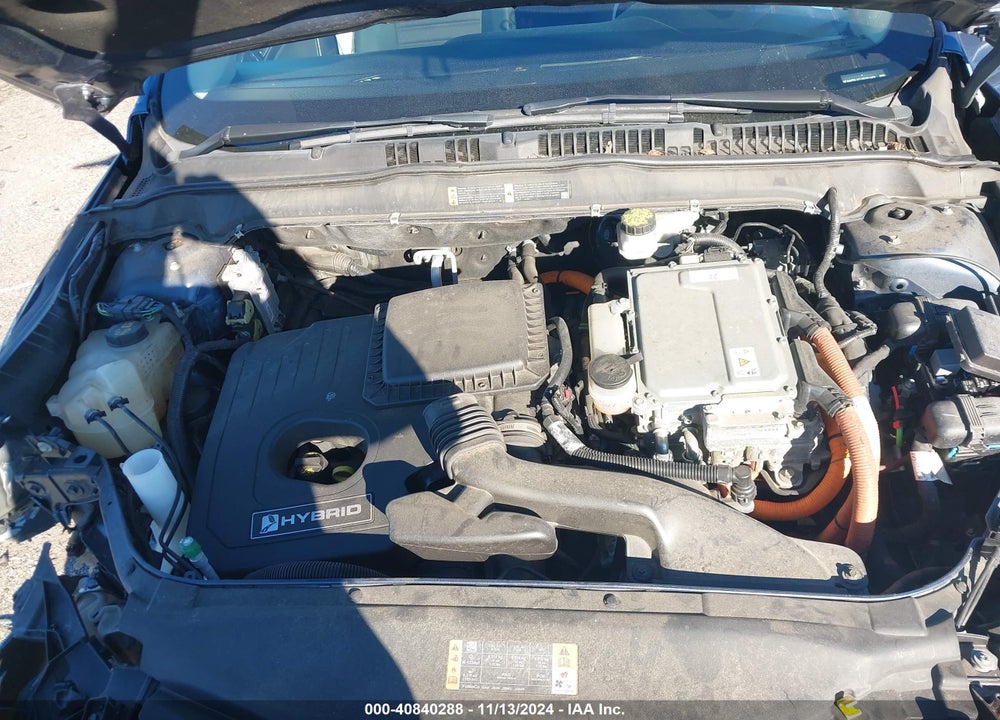 2018 FORD FUSION HYBRID SE VIN: 3FA6P0LU7JR151462