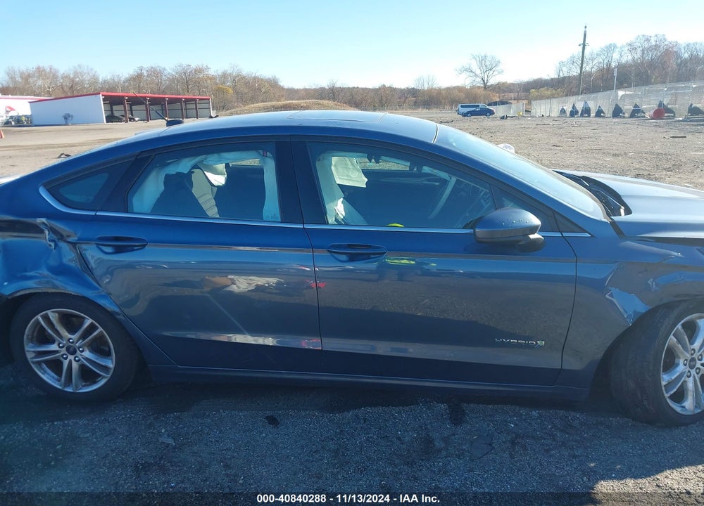 2018 FORD FUSION HYBRID SE VIN: 3FA6P0LU7JR151462
