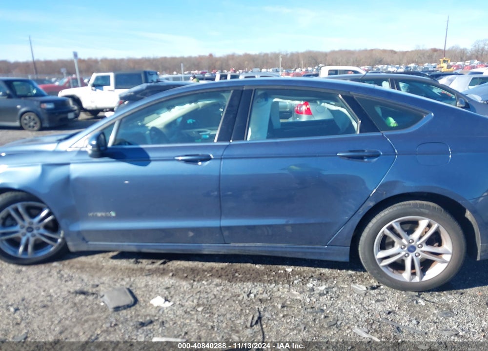 2018 FORD FUSION HYBRID SE VIN: 3FA6P0LU7JR151462