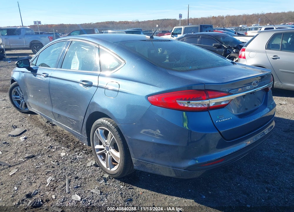 2018 FORD FUSION HYBRID SE VIN: 3FA6P0LU7JR151462