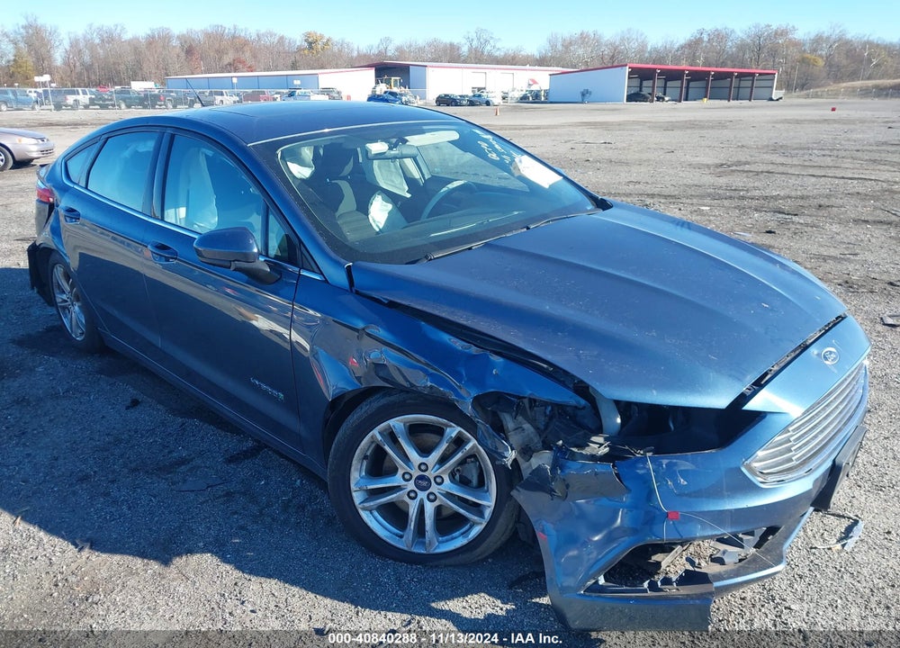 2018 FORD FUSION HYBRID SE VIN: 3FA6P0LU7JR151462