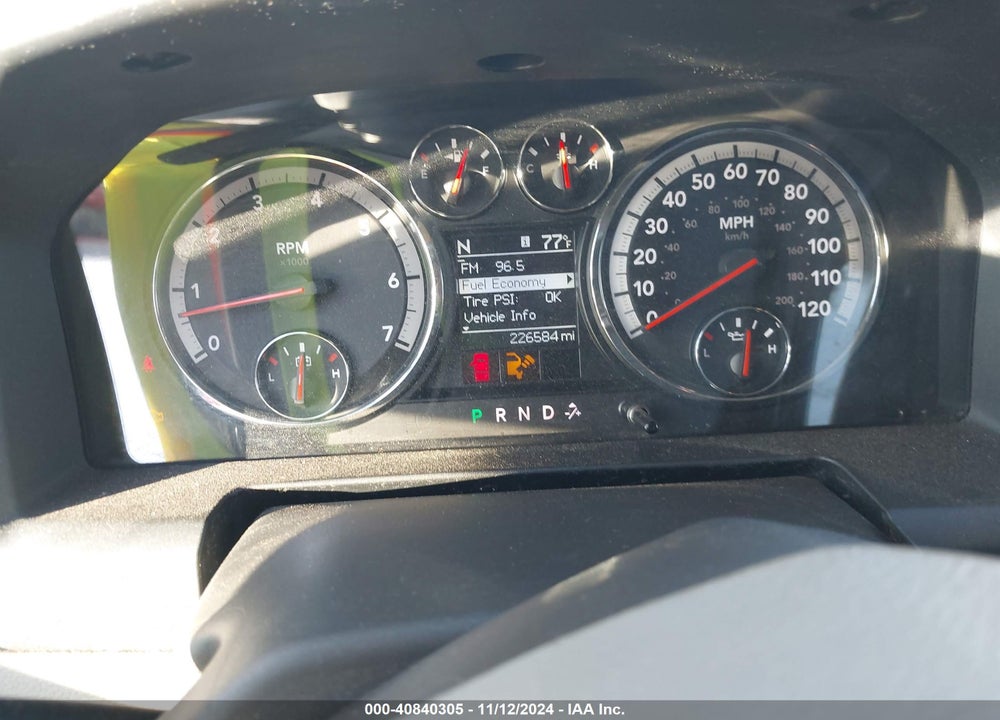 2011 RAM 1500 SLT VIN: 1D7RB1GP9BS623897