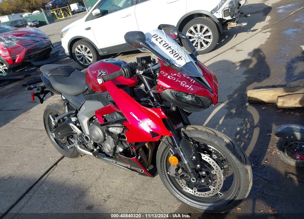 2025 TRIUMPH MOTORCYCLE DAYTONA 660 VIN: SMTL23UFXSTBU6371