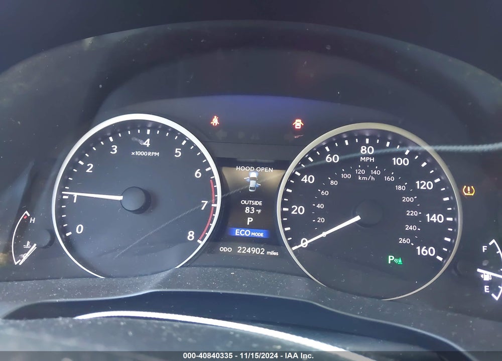 2013 LEXUS ES 350 VIN: JTHBK1GG1D2032248