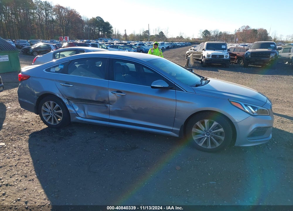 2015 HYUNDAI SONATA SPORT VIN: 5NPE34AF4FH214265