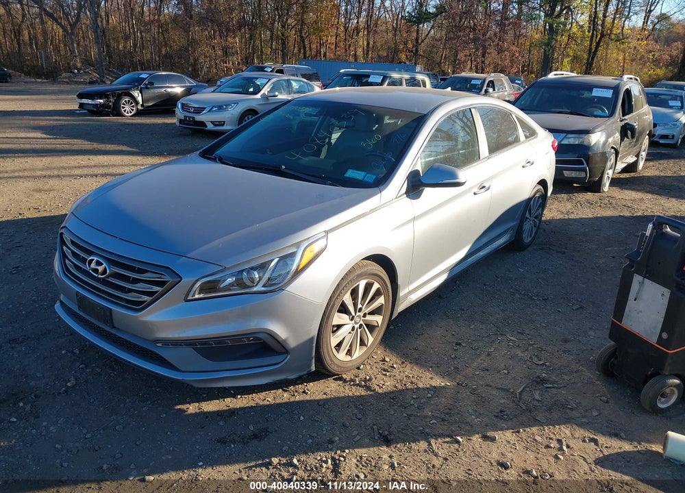2015 HYUNDAI SONATA SPORT VIN: 5NPE34AF4FH214265