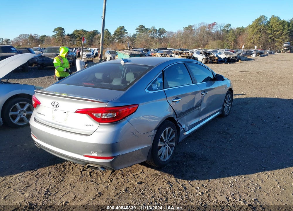 2015 HYUNDAI SONATA SPORT VIN: 5NPE34AF4FH214265