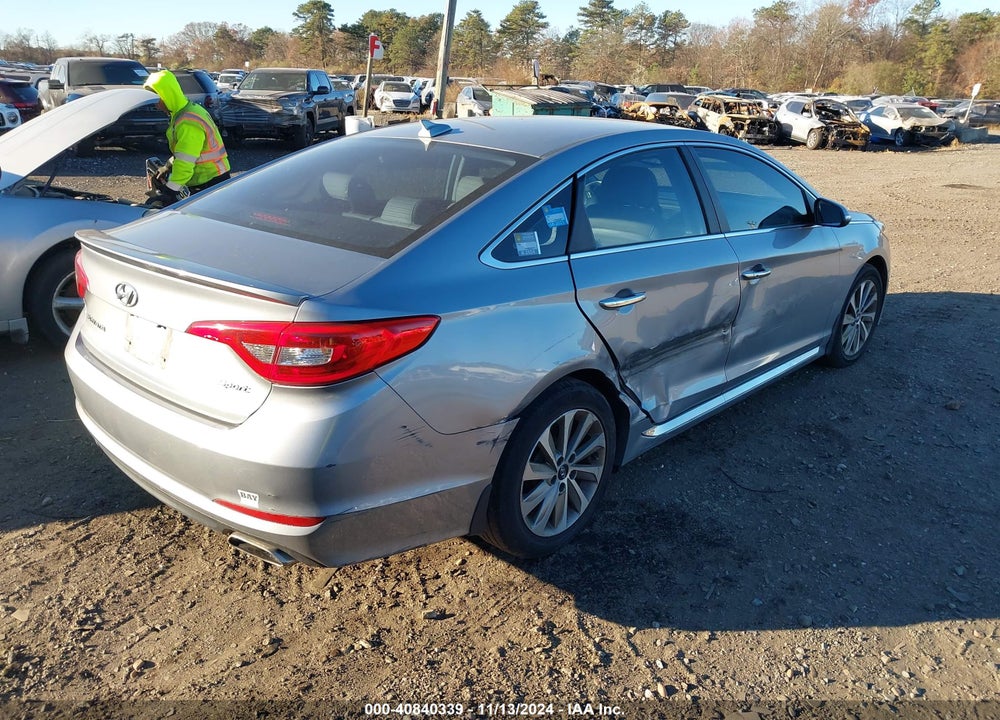 2015 HYUNDAI SONATA SPORT VIN: 5NPE34AF4FH214265