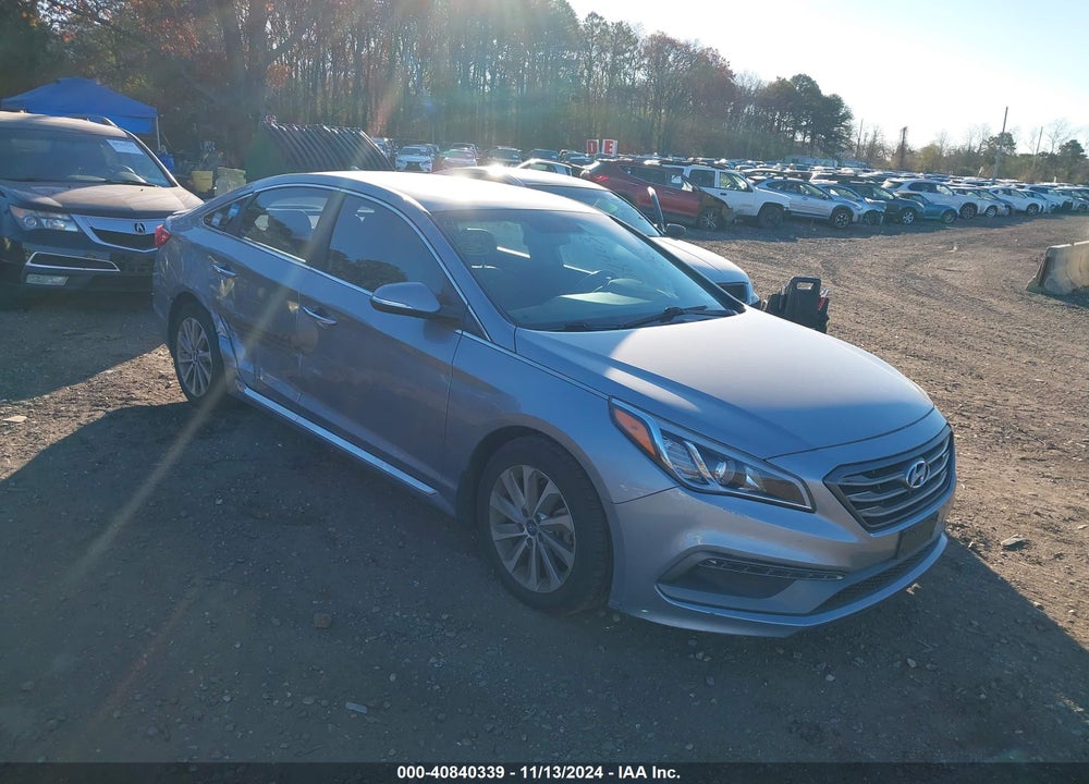 2015 HYUNDAI SONATA SPORT VIN: 5NPE34AF4FH214265