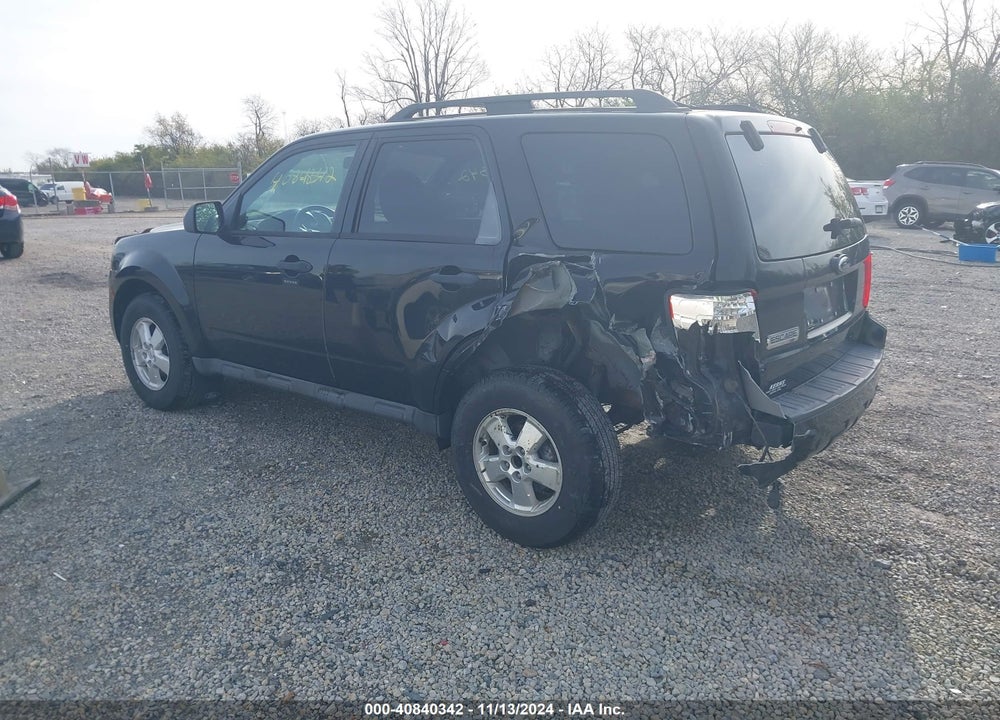 2009 FORD ESCAPE XLT VIN: 1FMCU03GX9KA36818