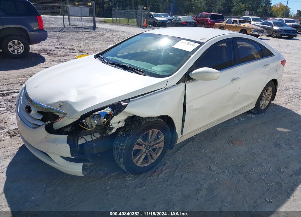 2012 HYUNDAI SONATA GLS VIN: 5NPEB4AC3CH496581