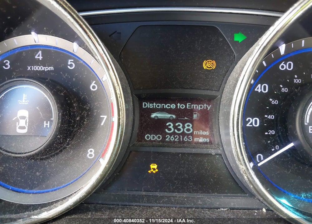 2012 HYUNDAI SONATA GLS VIN: 5NPEB4AC3CH496581
