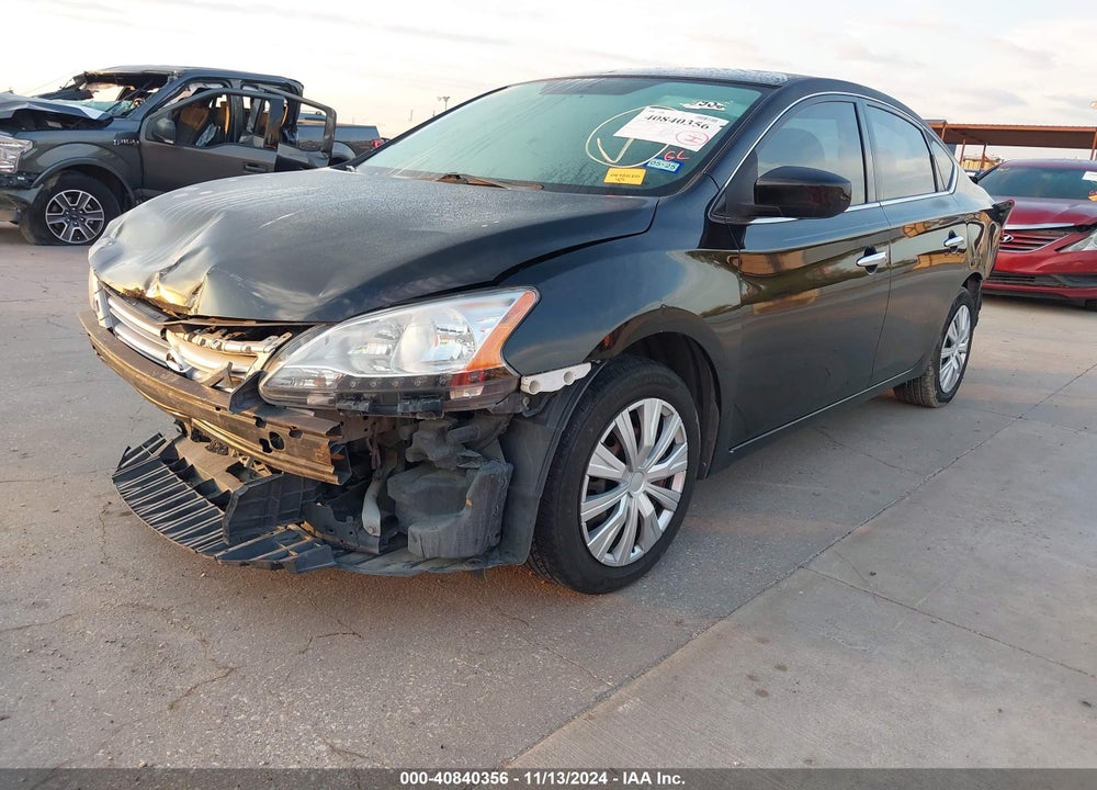 2015 NISSAN SENTRA VIN: 3N1AB7APXFY382803