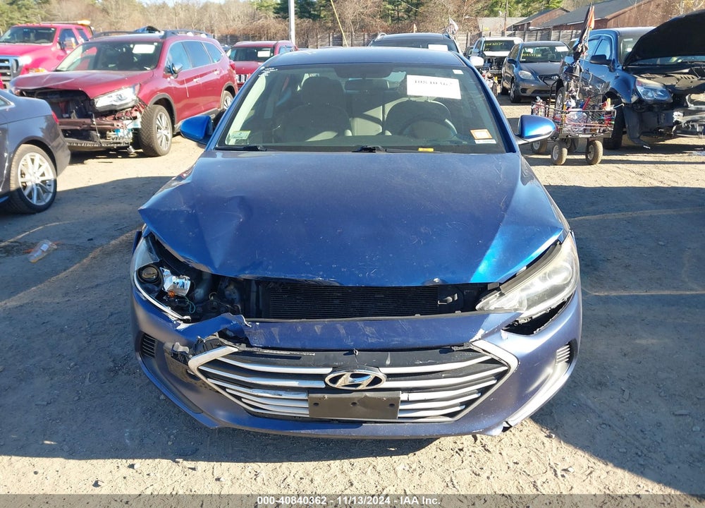 2017 HYUNDAI ELANTRA SE VIN: 5NPD74LF3HH126369