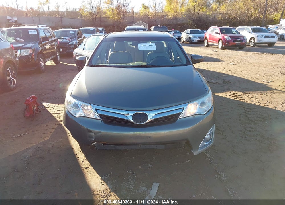 2012 TOYOTA CAMRY XLE VIN: 4T4BF1FKXCR218046