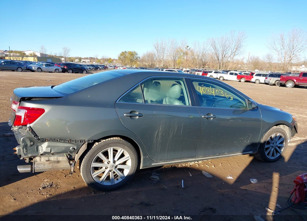 2012 TOYOTA CAMRY XLE VIN: 4T4BF1FKXCR218046
