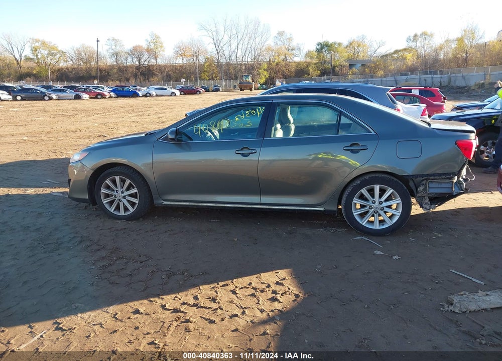 2012 TOYOTA CAMRY XLE VIN: 4T4BF1FKXCR218046