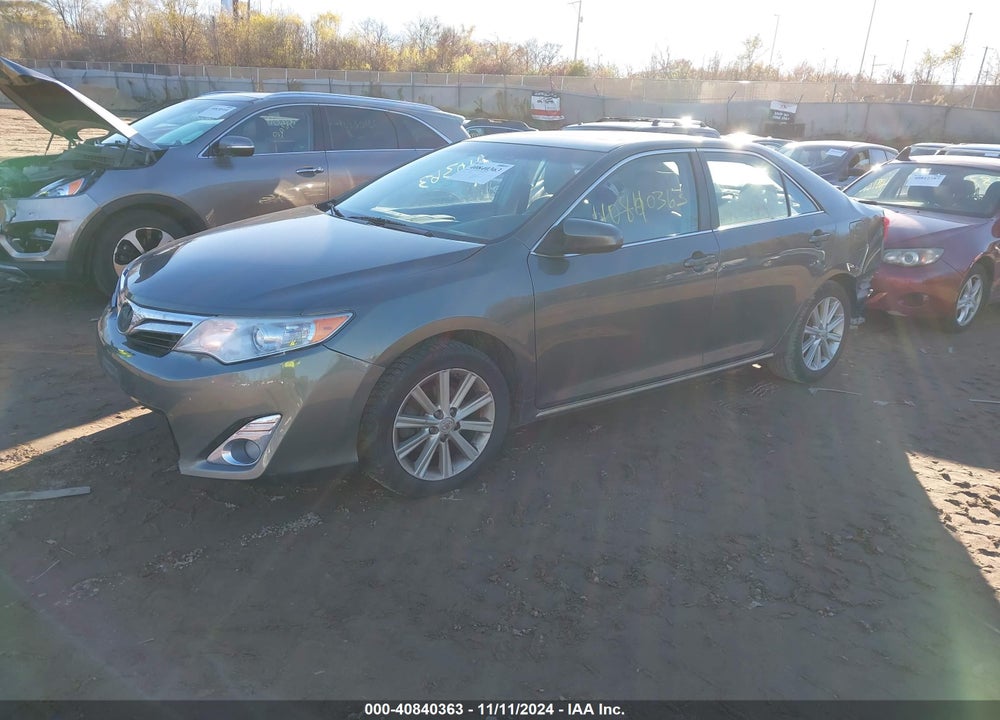 2012 TOYOTA CAMRY XLE VIN: 4T4BF1FKXCR218046