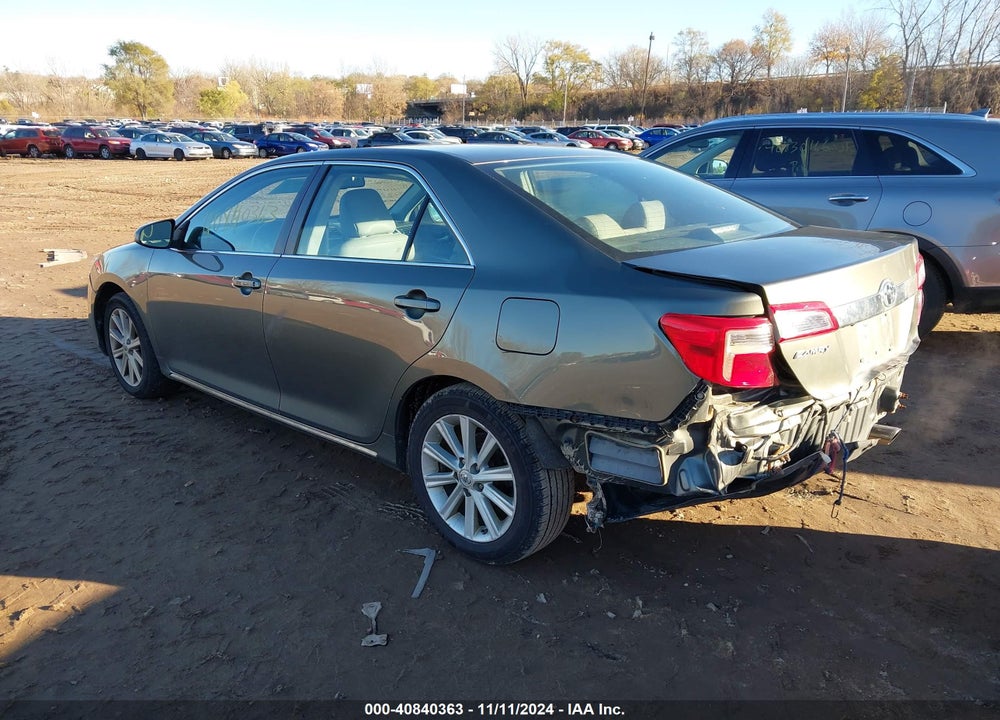 2012 TOYOTA CAMRY XLE VIN: 4T4BF1FKXCR218046