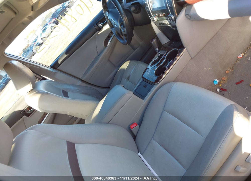 2012 TOYOTA CAMRY XLE VIN: 4T4BF1FKXCR218046