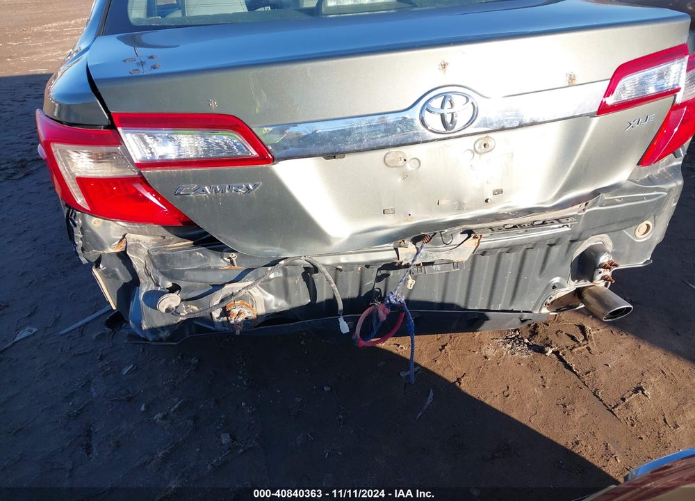 2012 TOYOTA CAMRY XLE VIN: 4T4BF1FKXCR218046