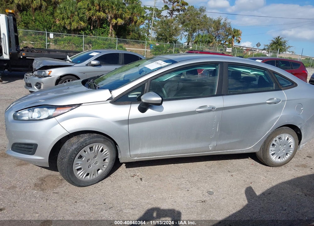 2019 FORD FIESTA S VIN: 3FADP4AJXKM161361