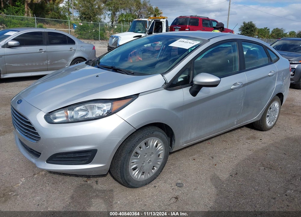 2019 FORD FIESTA S VIN: 3FADP4AJXKM161361
