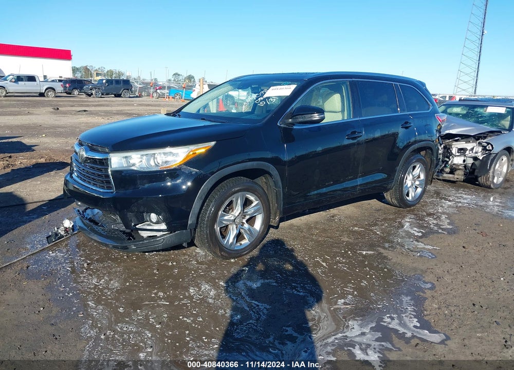 2015 TOYOTA HIGHLANDER LIMITED PLATINUM V6 VIN: 5TDDKRFHXFS104272