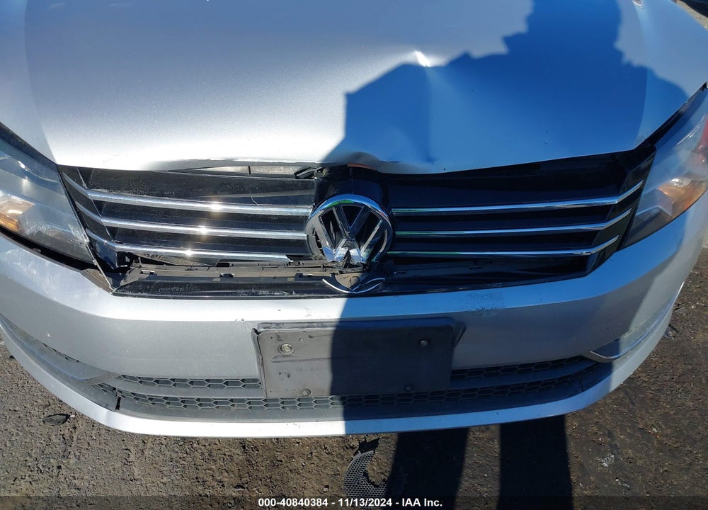 2013 VOLKSWAGEN PASSAT 2.5L S VIN: 1VWAH7A30DC001388
