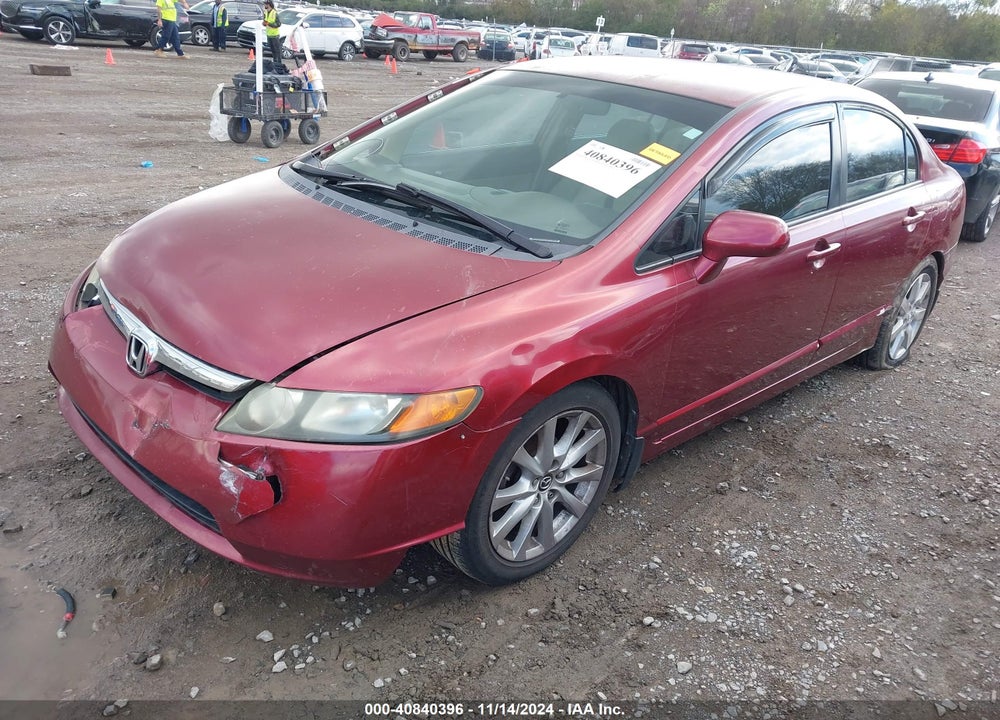 2007 HONDA CIVIC LX VIN: 1HGFA16527L050196