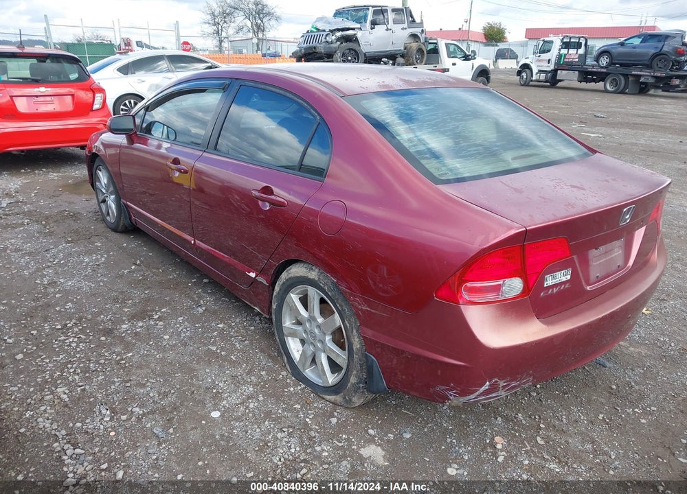 2007 HONDA CIVIC LX VIN: 1HGFA16527L050196