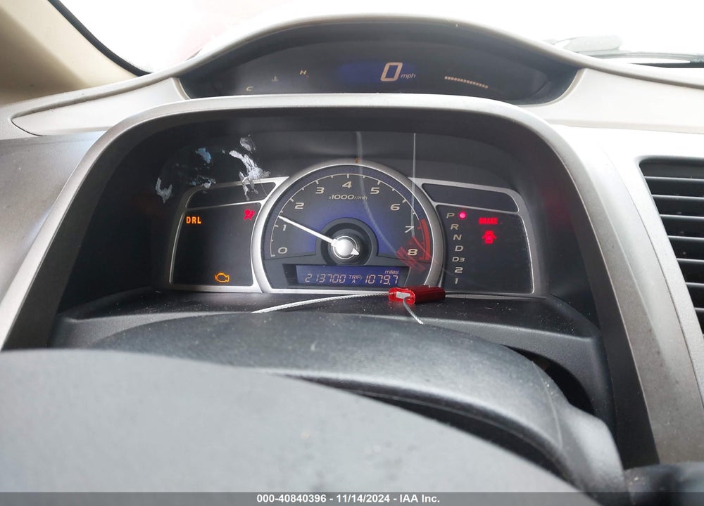 2007 HONDA CIVIC LX VIN: 1HGFA16527L050196