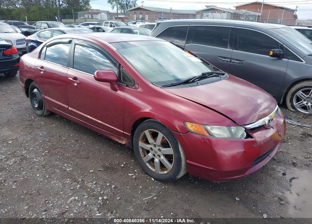2007 HONDA CIVIC LX VIN: 1HGFA16527L050196