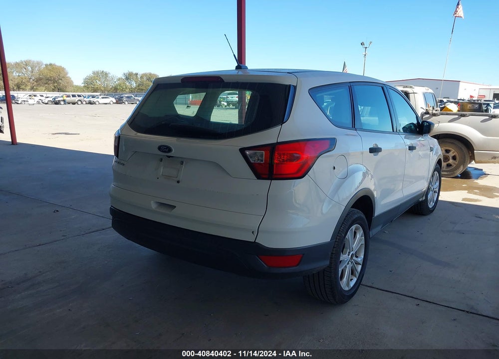 2019 FORD ESCAPE VIN: 1FMCU0F77KUA85772