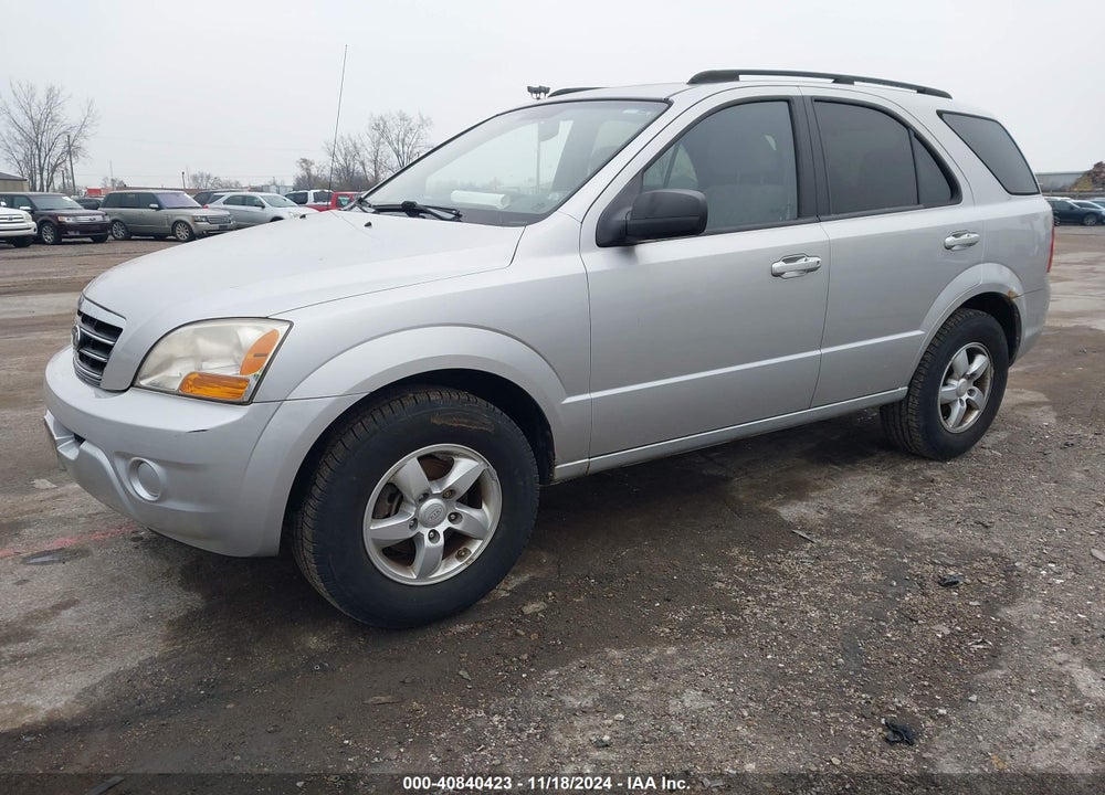 2008 KIA SORENTO LX VIN: KNDJD735385818295