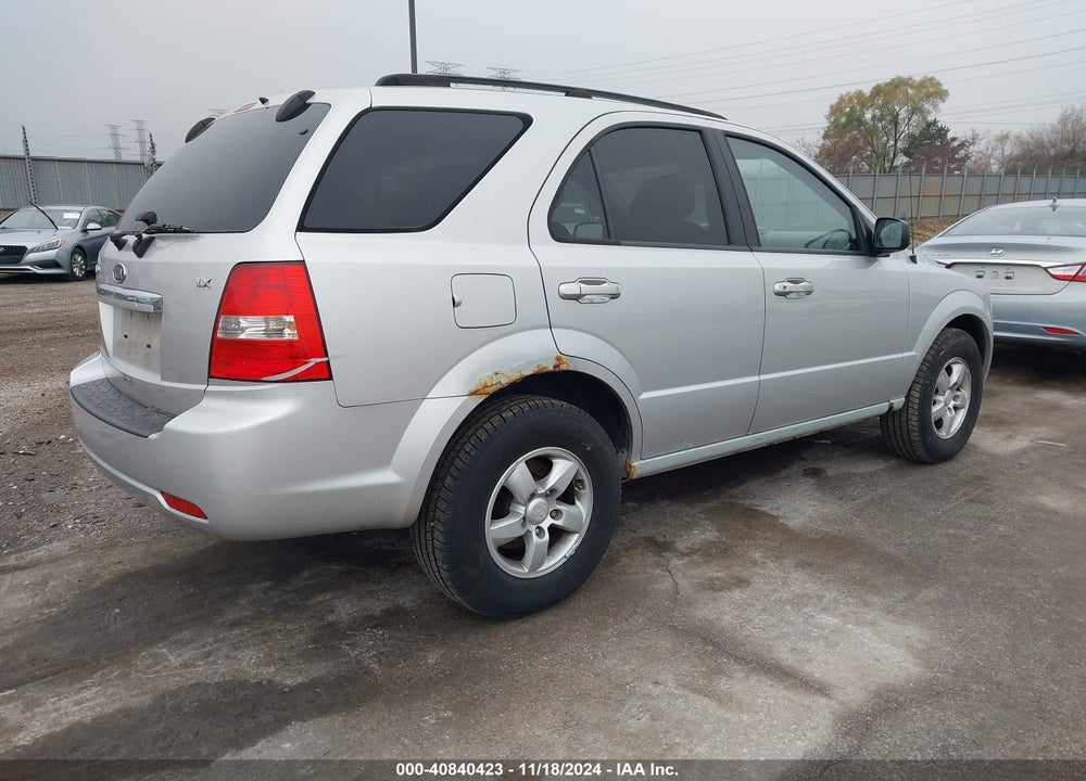 2008 KIA SORENTO LX VIN: KNDJD735385818295