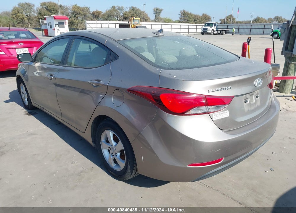 2014 HYUNDAI ELANTRA SE VIN: 5NPDH4AE7EH477093