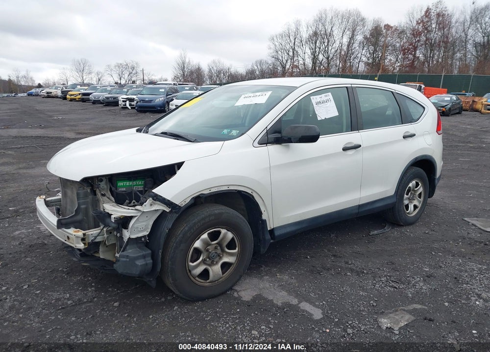 2014 HONDA CR-V LX VIN: 5J6RM4H39EL117335